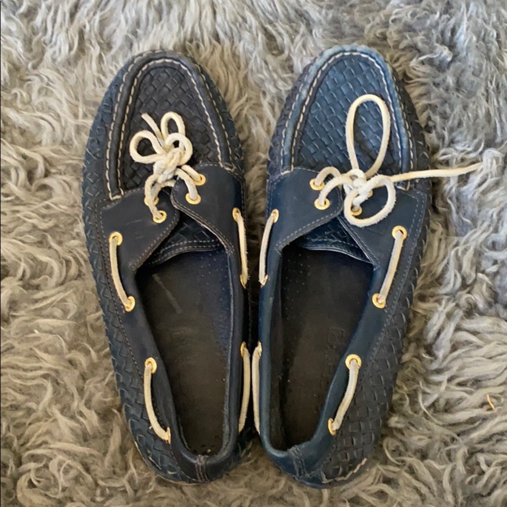 Navy Sperrys